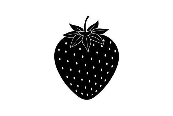 About Strawberry Silhouette: A Creative Asset Guide