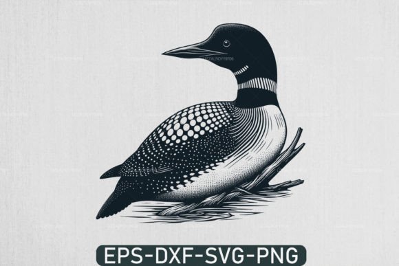 Crafting Serenity: A Complete Guide to Using Loon Bird and Lake Scene SVGs for Custom Apparel
