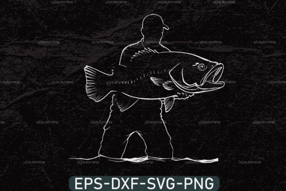 Crafting the Perfect Catch: Using Bass Fishing SVGs for Custom Father’s Day Apparel