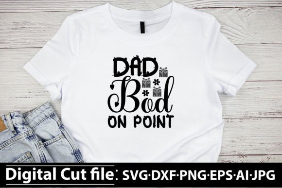 Dad Bod on Point SVG Design: Creative Applications