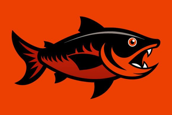 Fish Angry Icon Vector: Practical Design Applications