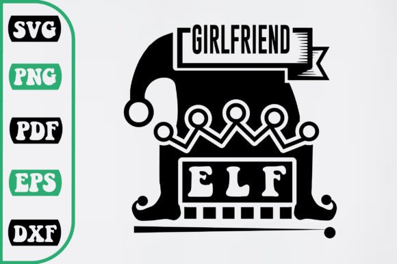 Girlfriend Elf SVG Design: Festive Crafting Guide