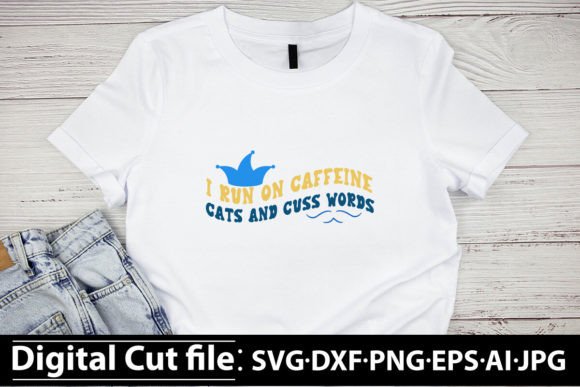 I Run on Caffeine Cats and Cuss Words Font