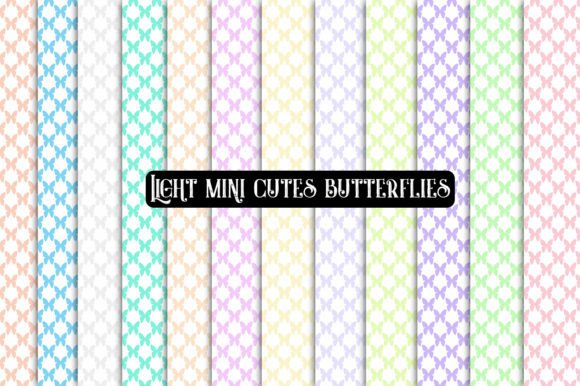 Light Mini Cutes Butterflies: Creative Visual Assets