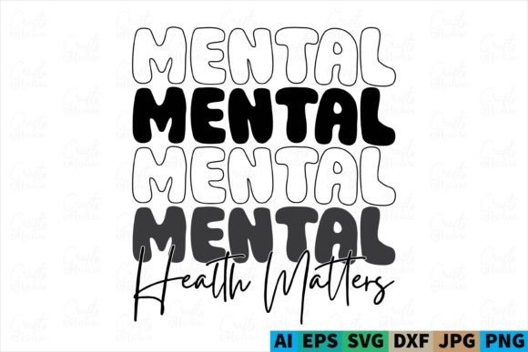 Mental Health Matters SVG Design Guide