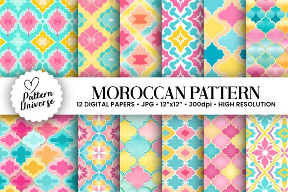 Moroccan Tiles Seamless Patterns: A Design Guide