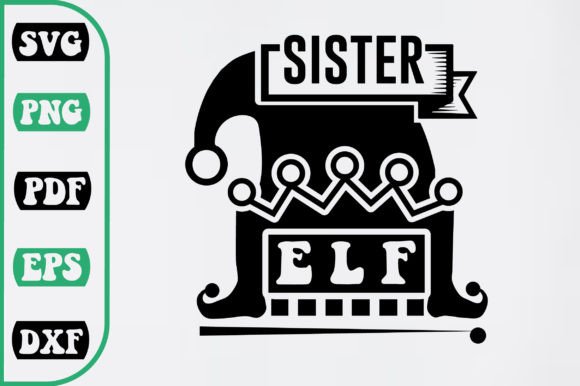Sister Elf SVG Design: Creative Asset Guide