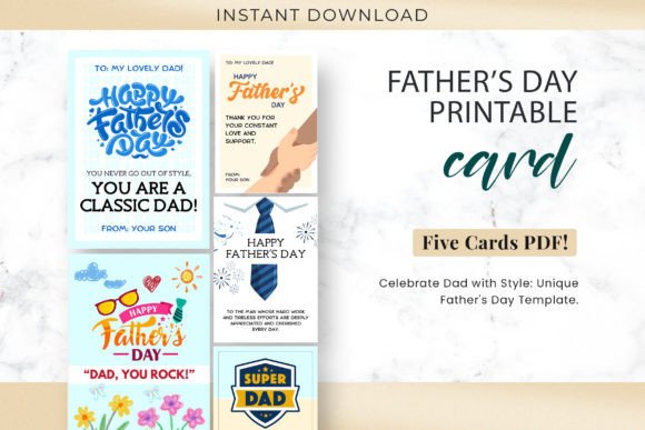 Strategic Selection and Customization of a Free Printable Happy Father's Day Card